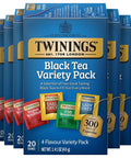 Twinings Lemon & Ginger, Caffeine-Free Herbal Tea Bags, 100 CT Box (1 Pack) | Spicy & Tangy, Ginger, Lemon Peel, Lemongrass, Blackberry Leaves, Soothe Digestion, 100 Foil Lined Individually Wrapped Bags