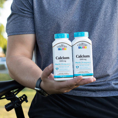 21st Century Calcium 1000 + D Tablets 90 ea