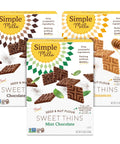 Simple Mills Honey Cinnamon Seed & Nut Flour Sweet Thins, Paleo Friendly & Delicious Sweet Thin Cookies, Good for Snacks, Nutrient Dense, 4.25 oz, 3 Count