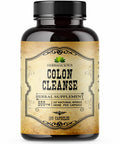 HERBALICIOUS Colon Cleanse 100 Capsules Dietary Supplement For Men And Women All Natural Senna Leaf Powder Herbal Supplement