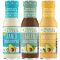 Primal Kitchen Ranch Greek And Honey Mustard Salad Dressing & Marinade Variety Pack Made With Avocado Oil
