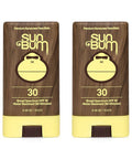 Sun Bum Sun Bum Original Spf 30 Sunscreen Face Stick Vegan and Reef Friendly (octinoxate & Oxybenzone Free) Broad Spectrum Moisturizing Roll-on Uva/uvb Sunscreen With Vitamin E 2 Pack