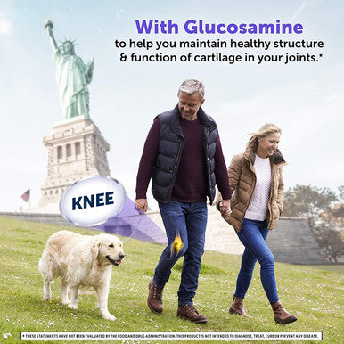 Schiff Glucosamine with Hyaluronic Acid 2000mg Glucosamine Joint Care Supplement Helps Lubricate & Protect Joints 150 Count (Pack of 2)