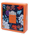 Ahmad Tea Floral Tea Tin Orange Caddy 32 Tea Bags Our Most Popular Teas Black and Green Tea Assortment