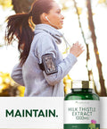 Carlyle Milk Thistle 1000Mg 300 Capsules Non-Gmo, Gluten Extract