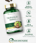 Carlyle Triphala Capsules | 1500mg | 180 Count Supplement | Non-GMO and Gluten