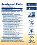 ReLife Womens Probiotic Ultimate Flora Womens Care GoPack Probiotic Supplement Shelf Stable Gluten Dairy Soy 15 Billion CFU 30 Vegetarian Capsules 15872