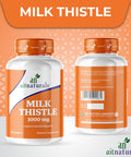 Aitnaturals Milk Thistle 1000mg - 50 Softgels Supports Healthy digestion Enhanced Liver Health Detoxification & Weight Management Boost Immune System Antioxidant Support & Toxin Removal | Non-GMO