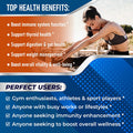 Aumeto Premium Sea Moss Supplement with Black Seed Oil Ashwagandha Bladderwrack Nettle- Advanced 18-in-1 Formula for Immunity Boosting Mineral-Rich - Made in The USA (150 Count (Pack of 1))