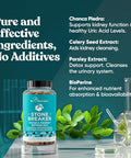 Eu Natural Stone Breaker and Vital Liver Bundle Cleanse and Detox for Kidney Gallbladder and Liver Support