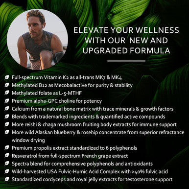 Whole Food Multivitamin For Men (120 Vegetarian Capsules) For Strength, Energy, Immune Support, Anti-Aging And More Natural & Sugar-Multivitamin For Men