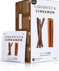 Nutra Tea - Liquorice & Cinnamon Tea | Licorice Tea | Cinnamon Tea - 20 Tea Bags - Herbal Tea - (1 Pack)