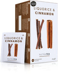 Nutra Tea - Liquorice & Cinnamon Tea | Licorice Tea | Cinnamon Tea - 20 Tea Bags - Herbal Tea - (1 Pack)