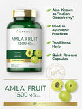 Carlyle Amla Capsules 1500mg | 120 Count | Amalaki Fruit | Non-GMO and Gluten Supplement