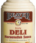 Beaver Brand Cocktail Sauce with Fresh-Grated Horseradish, 13oz, Zesty Seafood & Shrimp Cocktail Sauce