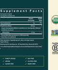 Gaia Herbs Ashwagandha Root 120 Vegan Liquid Phyto-Caps