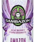 Sambazon Organic Amazon Energy Drink, Original Acai Berry, 12 Ounce (Pack of 24)