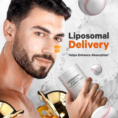 Codeage Liposomal Acetyl-L-Carnitine+ Supplement - 500 mg Acetyl-L-Carnitine per Serving - 3-Month Supply Liposomal Delivery - Alcar Supplement - L-Carnitine - Non-GMO Gluten- 90 Capsules