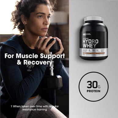 Optimum Nutrition Platinum Hydrowhey Protein Powder 100% Hydrolyzed Whey Protein Isolate Powder Flavor: Turbo Chocolate 40 Servings 3.61 Pounds (Packaging May Vary)