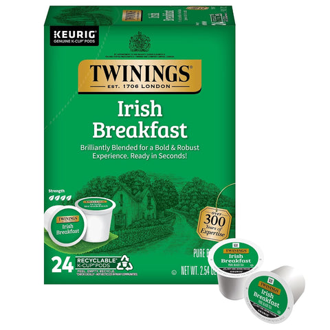 Twinings Sleep Herbal Tea K-Cup Pods for Keurig, 24 CT Box (Pack of 1) | Formerly Nightly Calm, Relaxing Camomile, Spearmint & Lemongrass, Caffeine-Free, For Single-Serve Brewers, Enjoy Hot or Iced