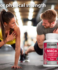 Maca Root Capsules 5000 Mg + L-Arginine, Vitamins B6 + B12, Opc And Zinc, Energy Boosting Formula For Men And Women, 120 Vegan Tablets With Organic Maca Peruana Extract