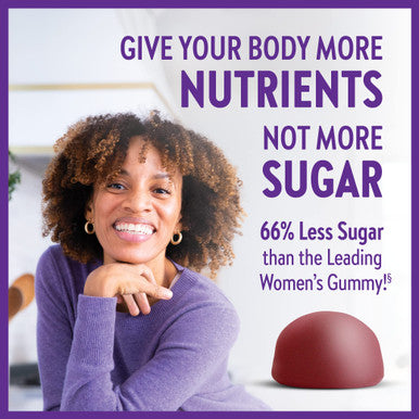 New Chapter Women s Multivitamin Gummies - 66% Less Sugar, Women s Gummy Vitamins with Vitamin C, D3 & Zinc, Non-GMO, Gluten Free, Berry-Citrus, 75ct