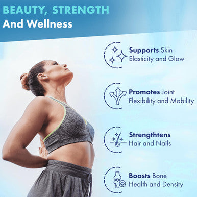 CEVAVITAL Multi Collagen Capsules for Women Men Type I II III V & X Hydrolyzed Collagen Peptides with Vitamin C and Hyaluronic Acid Bovine and Marine Collagen Supplement 120 Capsules