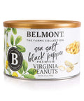 Belmont Peanuts Gourmet Sea-Salted Virginia Peanuts, 20 oz (1 Pack) ÃƒÂ¢Ã¢â€šÂ¬Ã¢â‚¬Å“ Only 3 Simple Ingredients, No Preservatives, 7g Protein ÃƒÂ¢Ã¢â€šÂ¬Ã¢â‚¬Å“ A Premium, Salty, Crunchy, Hand Seasoned Snack