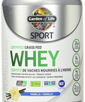 GARDEN OF LIFE Vanilla Sport Whey Protein, 652 GR