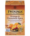 Twinings Lemon & Ginger, Caffeine-Free Herbal Tea Bags, 100 CT Box (1 Pack) | Spicy & Tangy, Ginger, Lemon Peel, Lemongrass, Blackberry Leaves, Soothe Digestion, 100 Foil Lined Individually Wrapped Bags