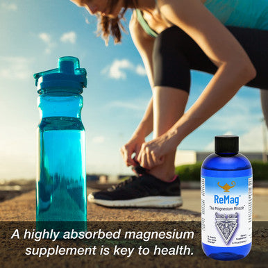 ReMag Liquid Magnesium (8 oz) by RnA ReSet Pro