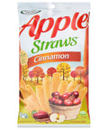 Sensible Portions Apple Straws, Cinnamon, Snack Size, 1 Oz (Pack of 8)