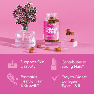 Collagen Gummies For Women And Men - 2500Mcg Biotin, Zinc, Vitamin C & E For Promote Hair, Skin & Nail Health - Glp-1 Nutritional Support - Pectin-Based, Non-Gmo, Lemon Flavor, 1-Month Supply