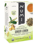 Numi Organic Tea Decaf Ginger Lemon 16 Count Box of Tea Bags Decaf Green Tea (Packaging May Vary)