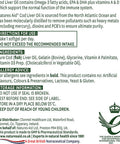 Natures Aid 1000mg High Strength Cod Liver Oil - Pack of 90 Capsules (Packaging May Vary)