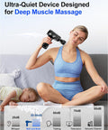 Bob And Brad T2 Massage Gun, Percussion Muscle Massage Gun Deep Tissue With 10Mm Amplitude, 4000 Mah Battery Handheld Electric Massager For Athletes Pain Relief, Fsa And Hsa Eligible