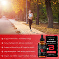 NutraChamps USDA Organic Vitamin B Complex Liquid Drops Sublingual B12 Methycobalamin | B1, B2, B3, B5, B6, B7, B9 | Methylated B Vitamins Complex for Women & Men | Biotin Niacinamide Folate & Folic Acid 2oz