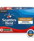 Seattle's Best Coffee Portside Blend (Previously Signature Blend No. 3) Medium Roast Single Cup Coffee, 10 ct