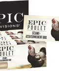 EPIC Provisions Chicken Sesame + BBQ Seasoned Bar, 12-Count, 516 Gram