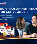 Ensure High Protein Drink For Physically Active Adults - Chocolate 400G