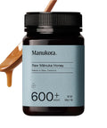 Manukora Raw Manuka Honey MGO 600+ from New Zealand, Non-GMO, Monofloral, Traceable from Hive to Hand, Daily Immune Support - 250g (8.8 Oz)