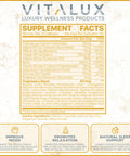 EPN Supplements Vitalux || #1 Rated Premium Cortisol Manager Supplement || Improve Mood, Relaxation, Induces Sleep | Ultra Dosed Formula W/ 27 Powerful Ingredients | 3Rd Party Tested, Vegan + Usa Made - 60 Capsules