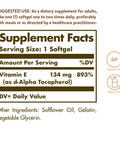Solgar Vitamin E 200 Iu Alpha 100 Softgels - Antioxidant Healthy Aging Healthy Skin Immune System Support - Natural Source Vitamin E - Gluten Free Dairy Free - 100 Servings