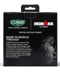 Curad Ironman Hot or Cold Therapeutic Combo Packs with Wrap Reusable Hot or Cold Compress Packs for Injuries Combo Pack Includes Small and Large 2 Count