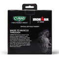 Curad Ironman Hot or Cold Therapeutic Combo Packs with Wrap Reusable Hot or Cold Compress Packs for Injuries Combo Pack Includes Small and Large 2 Count