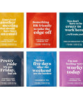 Thoughtfully Gourmet Office Life Tea Set Tea Sampler Includes 6 Flavors of Tea with Funny Quotes Great Office s for Coworkers Set of 90