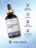 Carlyle Electrolyte Drops 4 fl oz | Hydration Liquid Supplement for Drinks | Vegan Formula | Keto-Friendly Non-GMO Gluten