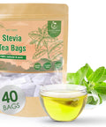 NHAT ANH FARM - Premium Stevia Tea Bags, 100 Stevia Tea Bags, 100% Natural Dried Leaves, Naturally Sweet Herbal Tea, Sugar-Free, Caffeine-Free, No Additives.