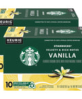 Starbucks K-Cup Coffee Pods, Caramel Naturally Flavored Coffee For Keurig Brewers, 100% Arabica, 1 Box (22 Pods)