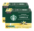 Starbucks K-Cup Coffee Pods, Caramel Naturally Flavored Coffee For Keurig Brewers, 100% Arabica, 1 Box (22 Pods)